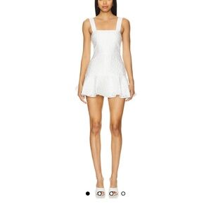 Amanda Uprichard White Mini Dress